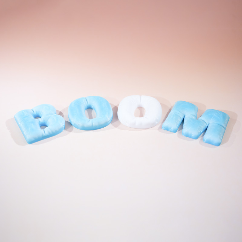 Kumaş Dokulu Alfabe Anahtarlık Seti - 26 Harf 3D Baskı