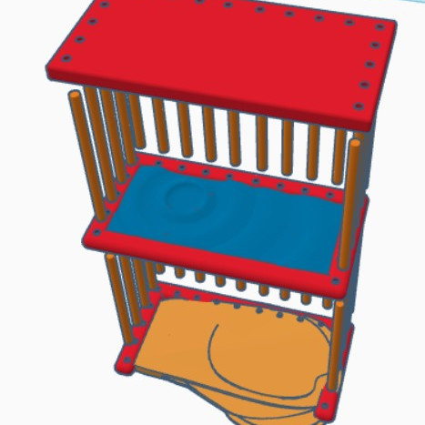 Modüler Mini Hayvanat Bahçesi - Gerald Zürafa 3D Baskı Seti