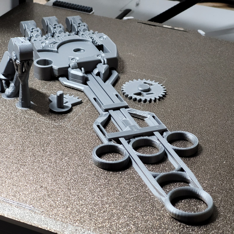 Mekanik Robot El V4.0 - 3D Baskı Oyuncak ve Koleksiyon Ürünü