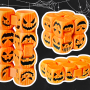 Cadılar Bayramı Jack-o'-lantern Fidget Küpü - 3D Baskı Oyuncak