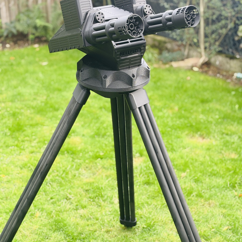 Mini Silah Sehpası - 3D Baskı Oyuncak Tripod - Cyber Brick Uyumlu