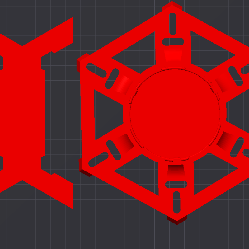 Govee Hexa Işık Paneli Duvara Monte Braketi - 3D Baskılı Govee Hexa Işık Paneli Duvara Monte Braketi - 3D Baskılı