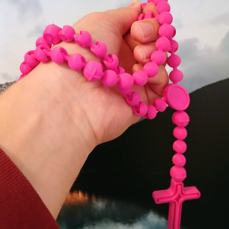 3D Baskı Tespih - Tam Baskıda Birleşen Özel Tasarım