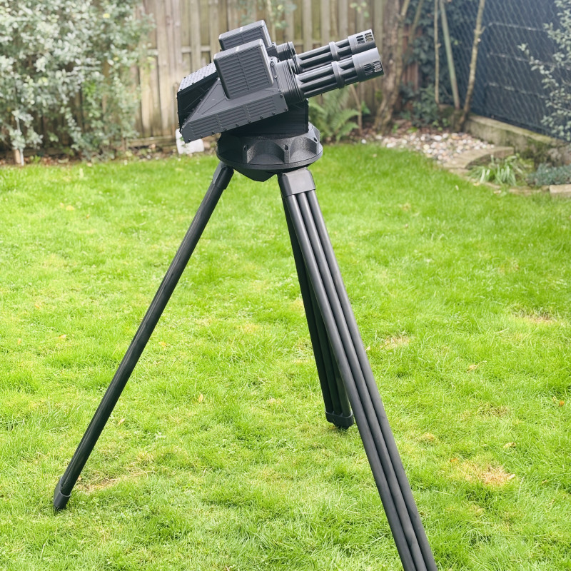 Mini Silah Sehpası - 3D Baskı Oyuncak Tripod - Cyber Brick Uyumlu