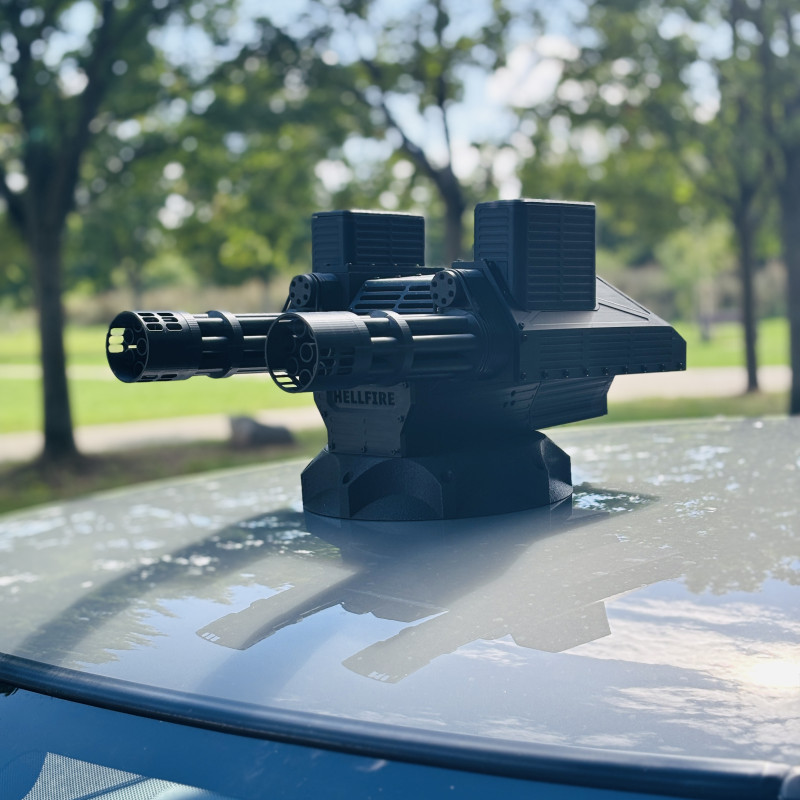 Mini Gelblaster Silah 3D Baskı Oyuncak - Cyber Brick Tasarım