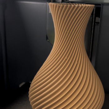 Makezi VELA Dekoratif Vazo - 3D Baskı Ev Dekorasyonu