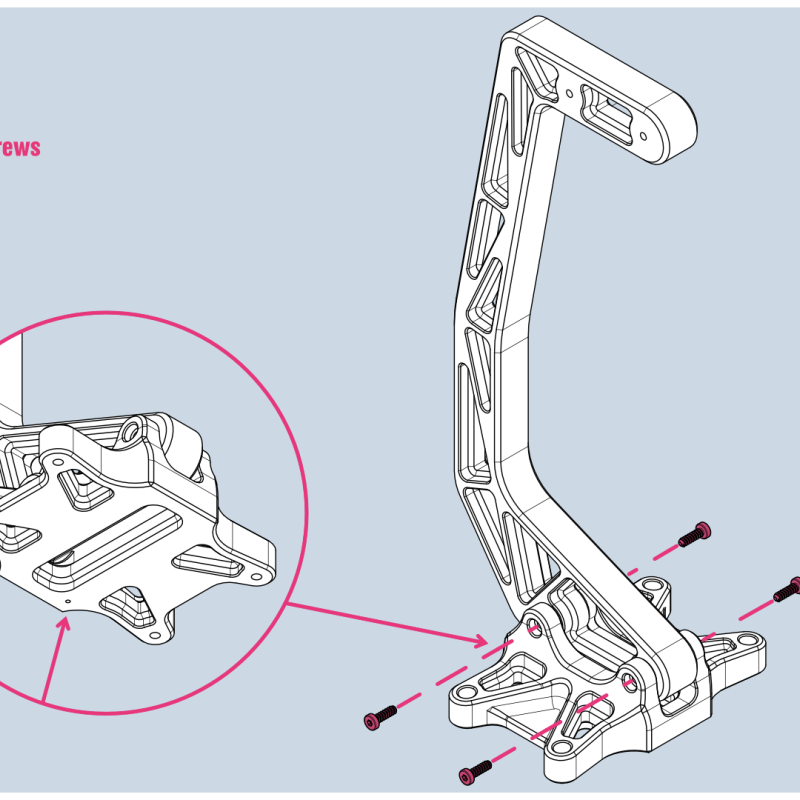 Kompakt Endüstriyel Kulaklık Standı - 3D Baskı Ofis Aksesuarı Kompakt Endüstriyel Kulaklık Standı - 3D Baskı Ofis Aksesuarı