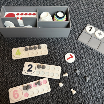 Montessori Matematik Seti 0-10 - 3D Baskı Eğitici Oyuncak
