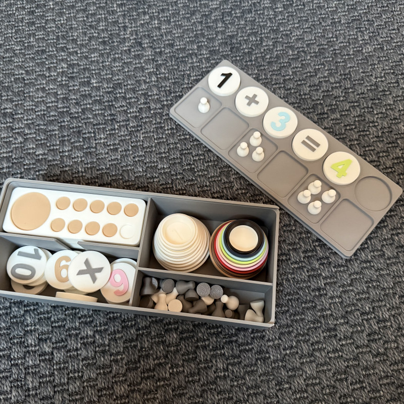 Montessori Matematik Seti 0-10 - 3D Baskı Eğitici Oyuncak