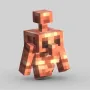 Minecraft Koşan Bakır Golem 3D Baskı Heykel - Oyun Figürü