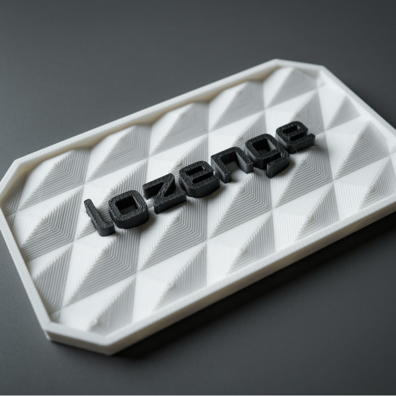 Özelleştirilebilir Dokulu İşaret Plakası - 3D Baskı Profesyonel Tabela