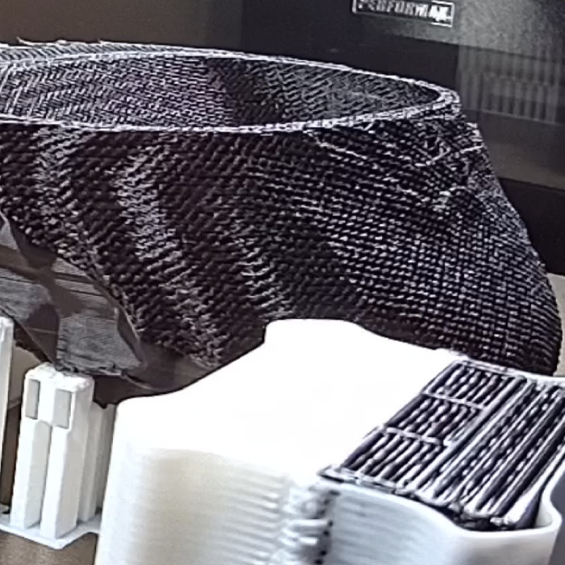 Dalga Formlu 3D Baskı Ayakkabı - Origami Tasarım