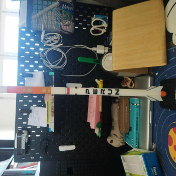 PERUN Roket 3D Model - 1:20 Ölçekli Eğitim Maketi