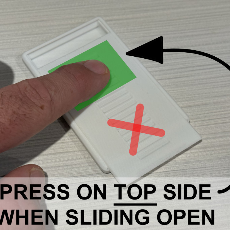 DUMB Cüzdan Kutusu - 3D Baskılı Çok Amaçlı Saklama Kutusu