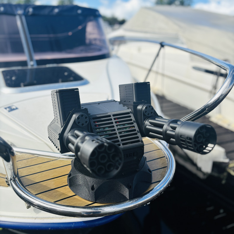 Mini Gelblaster Silah 3D Baskı Oyuncak - Cyber Brick Tasarım