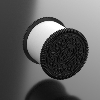 OREO Tuvalet Kağıdı ve Kağıt Havlu Tutucu - 3D Baskı Dekor