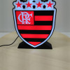 Flamengo Işık Kutusu - 3D Baskılı Futbol Fan Ürünü Flamengo Işık Kutusu - 3D Baskılı Futbol Fan Ürünü