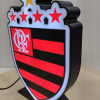 Flamengo Işık Kutusu - 3D Baskılı Futbol Fan Ürünü Flamengo Işık Kutusu - 3D Baskılı Futbol Fan Ürünü