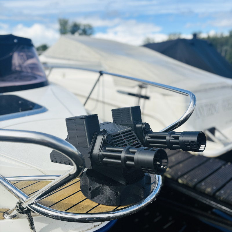 Mini Gelblaster Silah 3D Baskı Oyuncak - Cyber Brick Tasarım