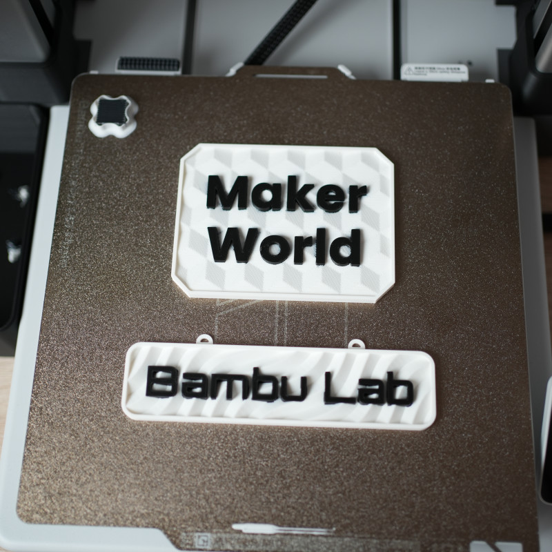 Özelleştirilebilir Dokulu İşaret Plakası - 3D Baskı Profesyonel Tabela