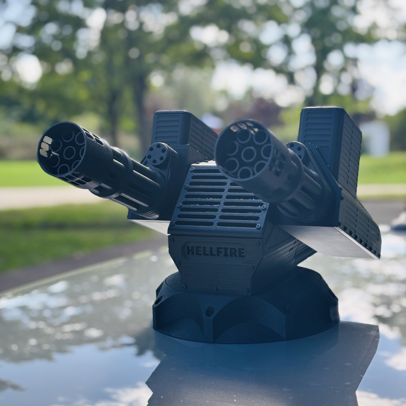 Mini Gelblaster Silah 3D Baskı Oyuncak - Cyber Brick Tasarım