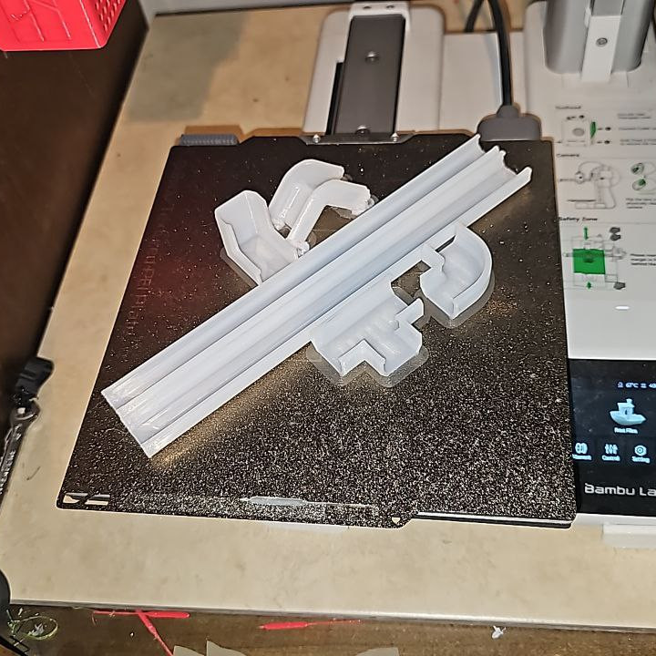 3D Baskı Kablo Kanalı Sistemi - Düzenleyici ve Koruyucu