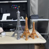 3D Baskı Eyfel Kulesi Maketi - 18cm 22cm 28cm Boyutlarında