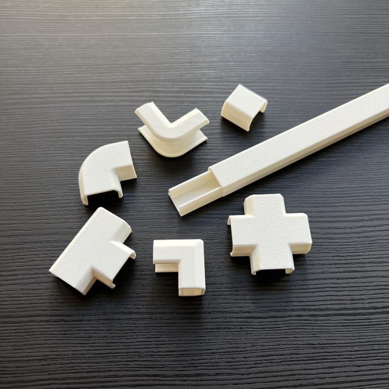 3D Baskı Kablo Kanalı Sistemi - Düzenleyici ve Koruyucu