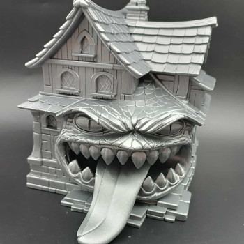 Cadılar Bayramı Korku Evi 3D Baskı Dekorasyon - Mimik Canavar Modeli