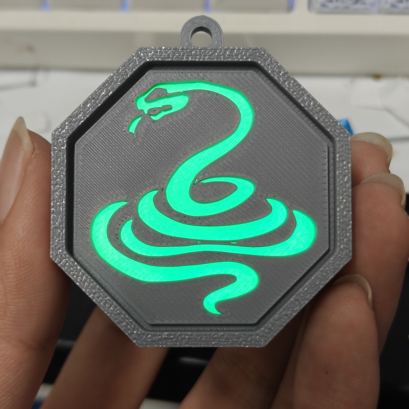 Işıklı 12 Burç Tılsımı - Dokunmatik Anahtar ve Type-C Şarj