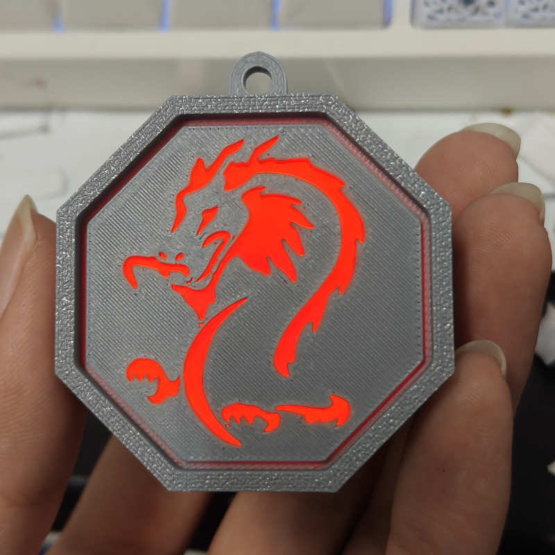 Işıklı 12 Burç Tılsımı - Dokunmatik Anahtar ve Type-C Şarj