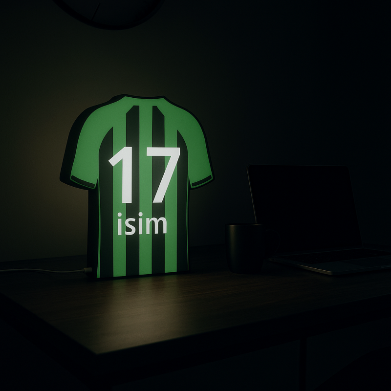 Özelleştirilebilir Forma Şeklinde LED Işık Kutusu - 3D Baskı Dekor