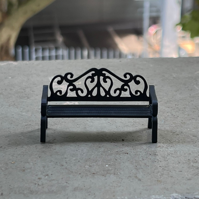 Hollow Knight Diorama - Kraliçe Bahçesi Bank 3D Baskı Modeli