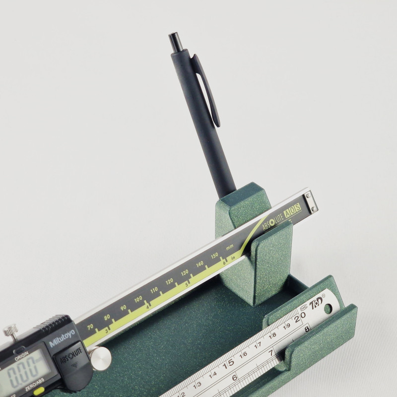 Hızlı Erişim Kumpas Cetvel Kalem Standı - 3D Baskı Ölçüm Aleti