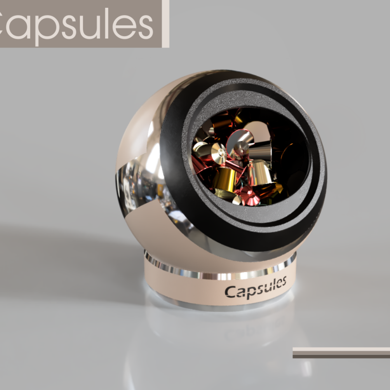 BLV Kapsül Dispanseri - 3D Baskılı Nespresso Organizatörü