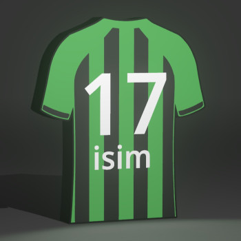 Özelleştirilebilir Forma Şeklinde LED Işık Kutusu - 3D Baskı Dekor