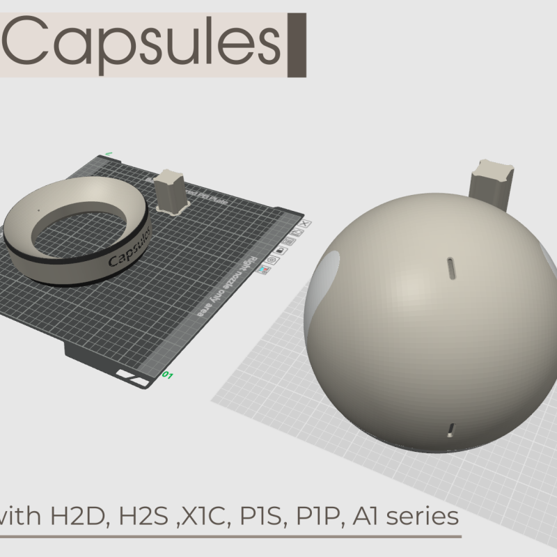 BLV Kapsül Dispanseri - 3D Baskılı Nespresso Organizatörü