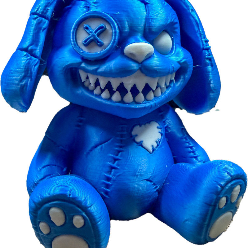 Korkunç Tavşan - Ürkütücü Sevimli 3D Baskı Figür