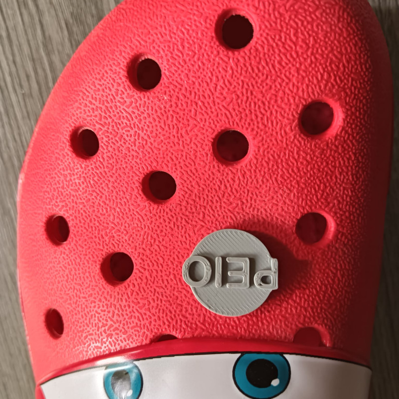 Kişiselleştirilmiş Crocs Pini - 3D Baskı Moda Aksesuarı