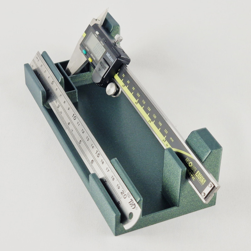 Hızlı Erişim Kumpas Cetvel Kalem Standı - 3D Baskı Ölçüm Aleti