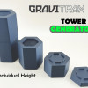 Özelleştirilebilir Gravitrax Kule Üreteci - 3D Baskı Eğitici Oyuncak