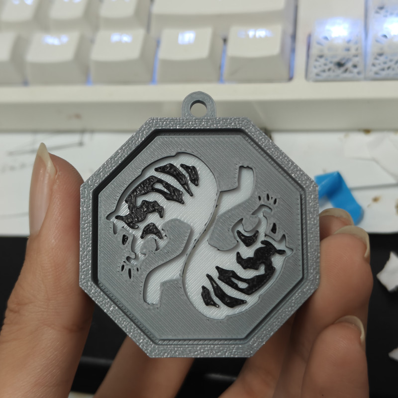 Işıklı 12 Burç Tılsımı - Dokunmatik Anahtar ve Type-C Şarj