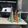3D Baskı Eyfel Kulesi Maketi - 18cm 22cm 28cm Boyutlarında