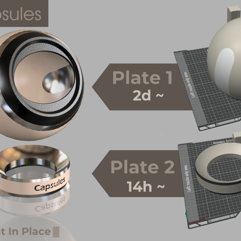 BLV Kapsül Dispanseri - 3D Baskılı Nespresso Organizatörü