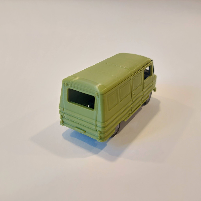 FSC Żuk A07 1:48 Ölçek 3D Baskılı Model Kiti - Kolay Montaj