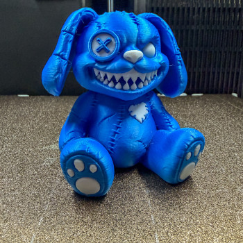 Korkunç Tavşan - Ürkütücü Sevimli 3D Baskı Figür