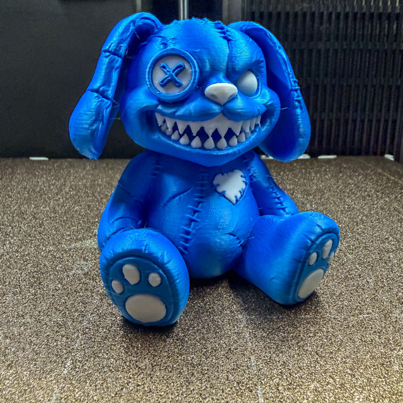 Korkunç Tavşan - Ürkütücü Sevimli 3D Baskı Figür