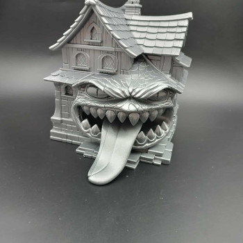 Cadılar Bayramı Korku Evi 3D Baskı Dekorasyon - Mimik Canavar Modeli