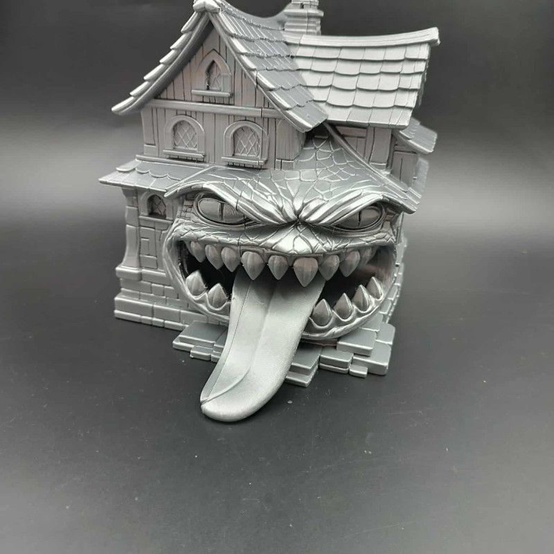 Cadılar Bayramı Korku Evi 3D Baskı Dekorasyon - Mimik Canavar Modeli