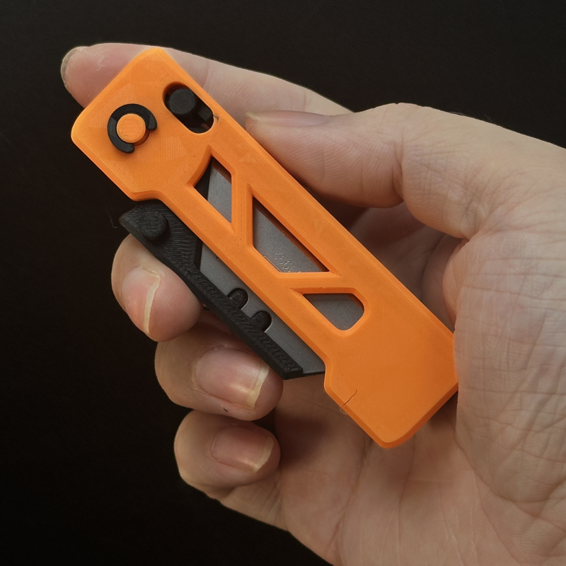 EDC Katlanır Bahar Kilidi Çakı - 3D Baskı Dayanıklı Aksesuar